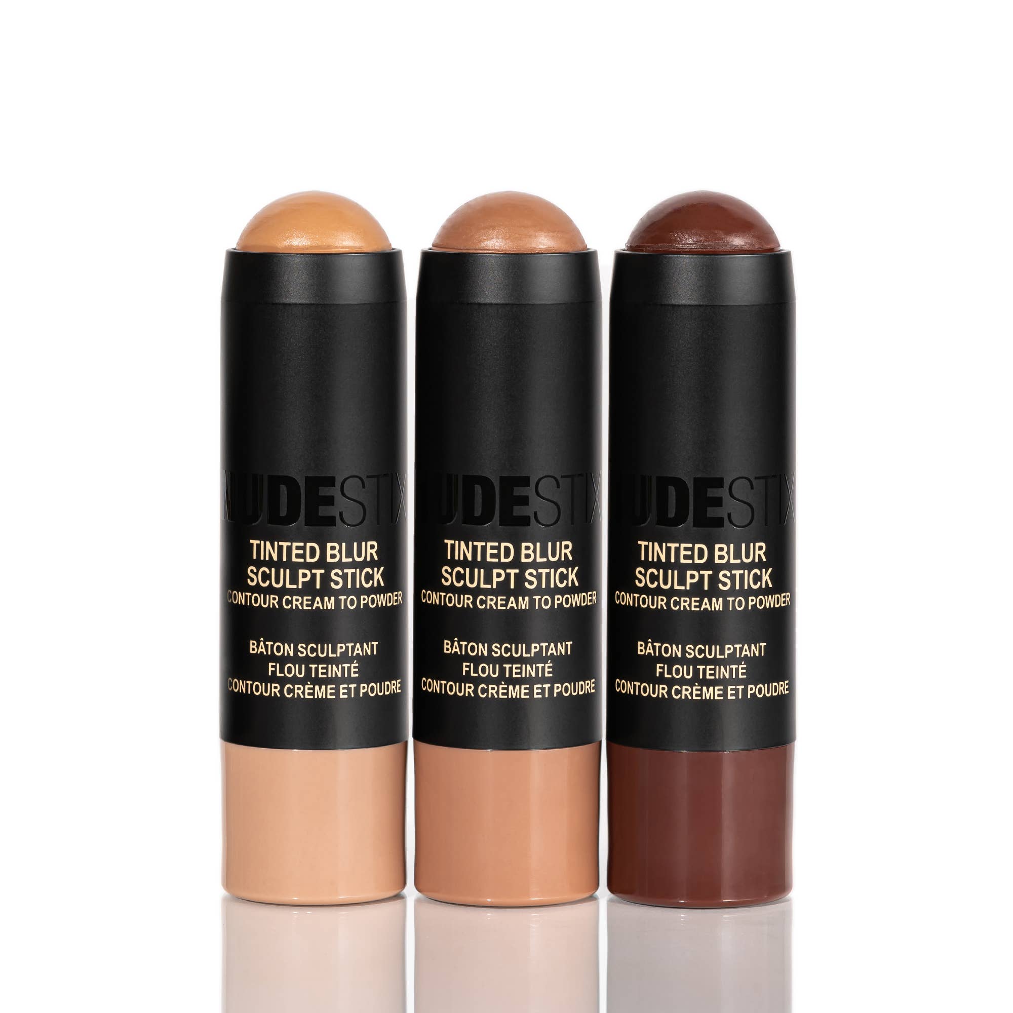 NUDESTIX Getinte Blur Sculpt-stick – Neutraal Medium