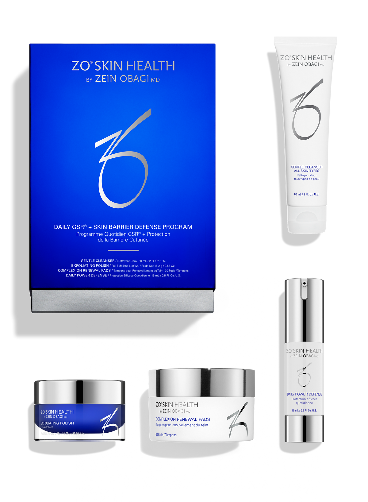 ZO Skin Health Daily GSR + Skin Barrier Defense Program