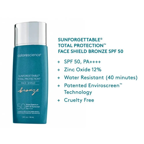 Colorescience - Sunforgettable Total Protection Face Shield SPF 50 Bronze