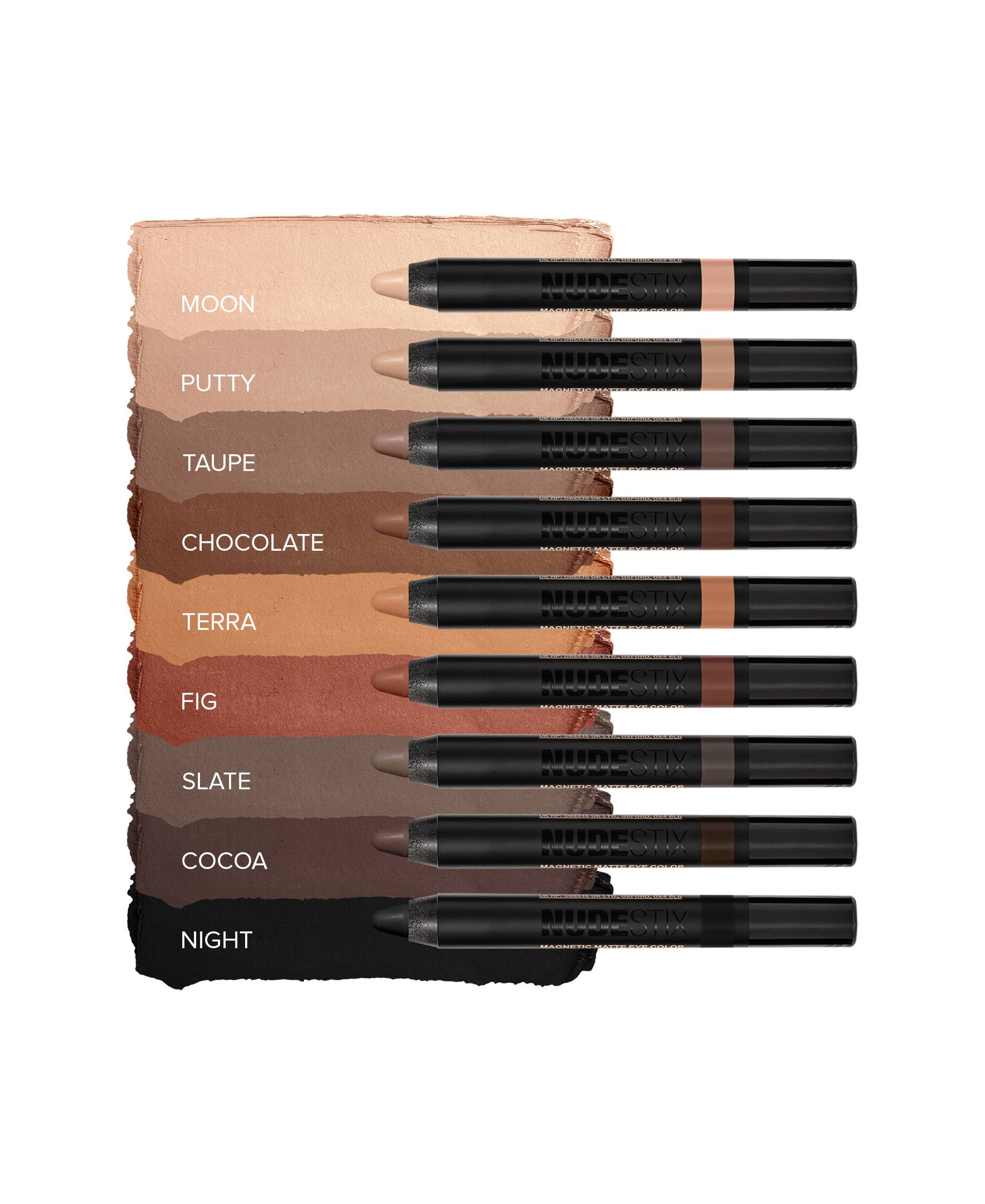 NUDESTIX Magnetic Matte oogschaduw – Slate