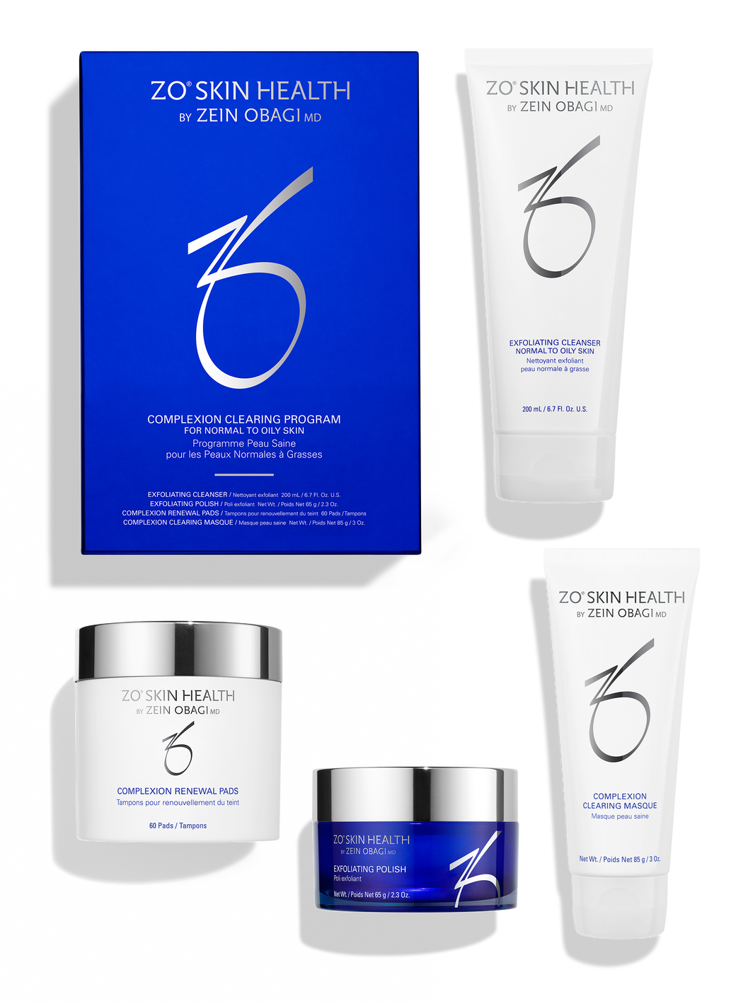 Zo Skin Health - Complexion Clearing Program 4 producten