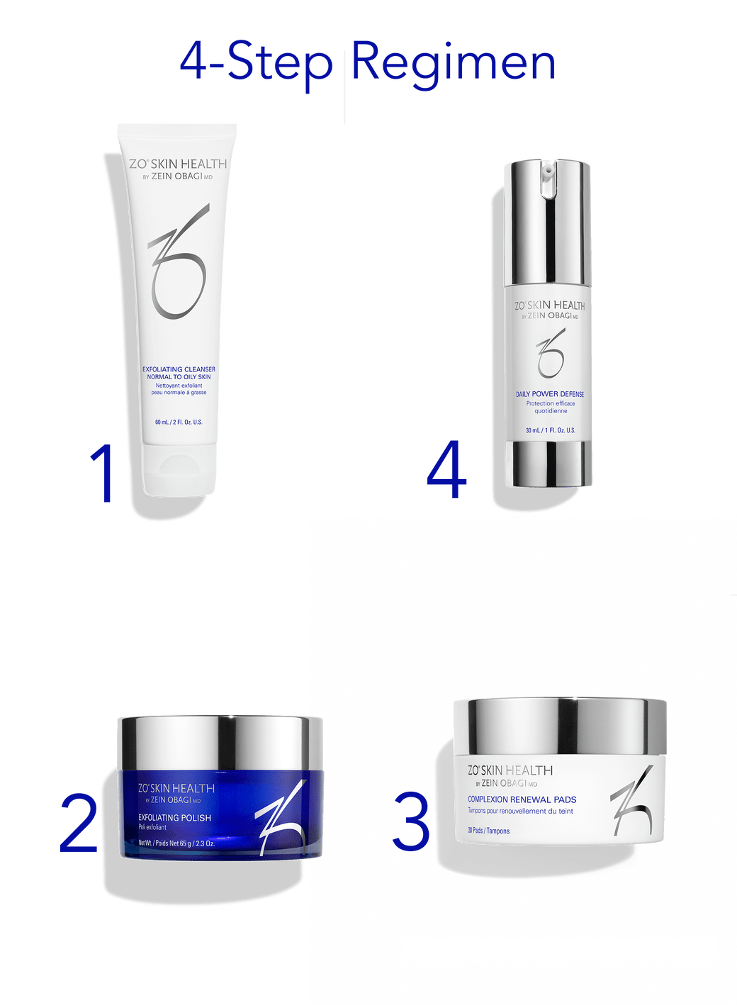 Zo Skin Health - Daily Skincare Program 4 producten - Skinandcare