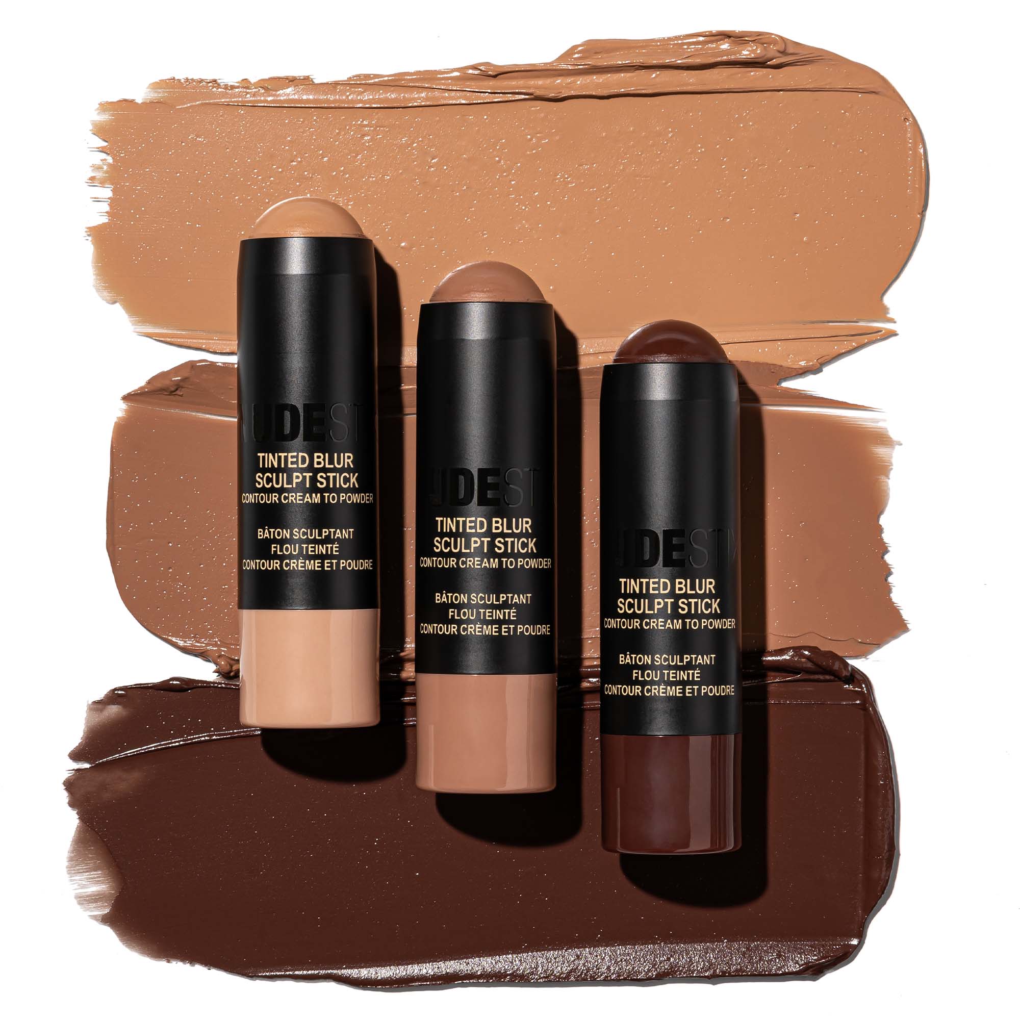 NUDESTIX Getinte Blur Sculpt-stick – Neutraal Medium