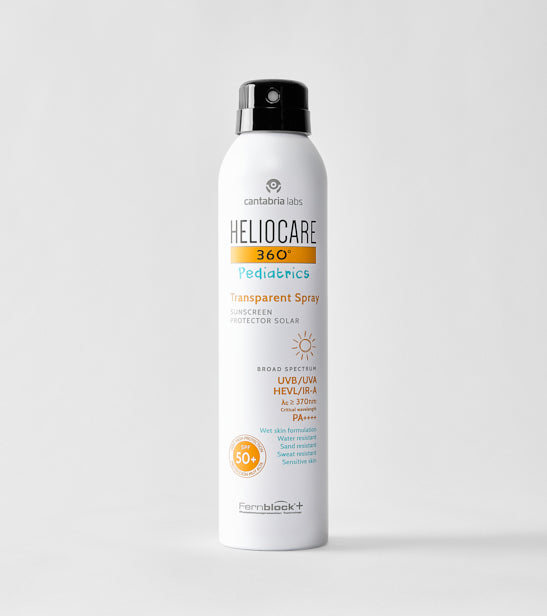 Heliocare 360 Pediatrics Transparent Spray SPF 50+ 4 Stuk
