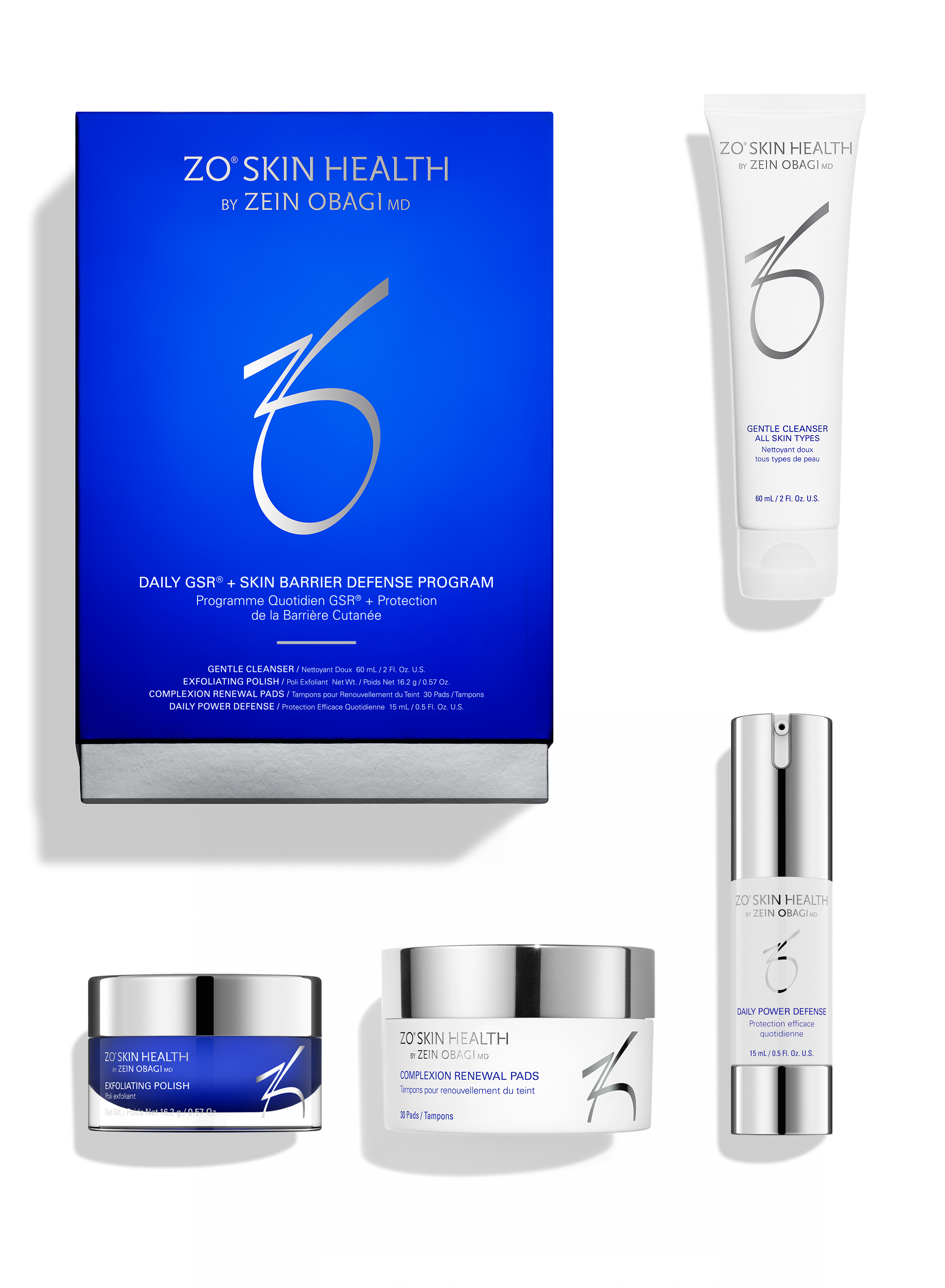 ZO Skin Health Daily GSR + Skin Barrier Defense Program