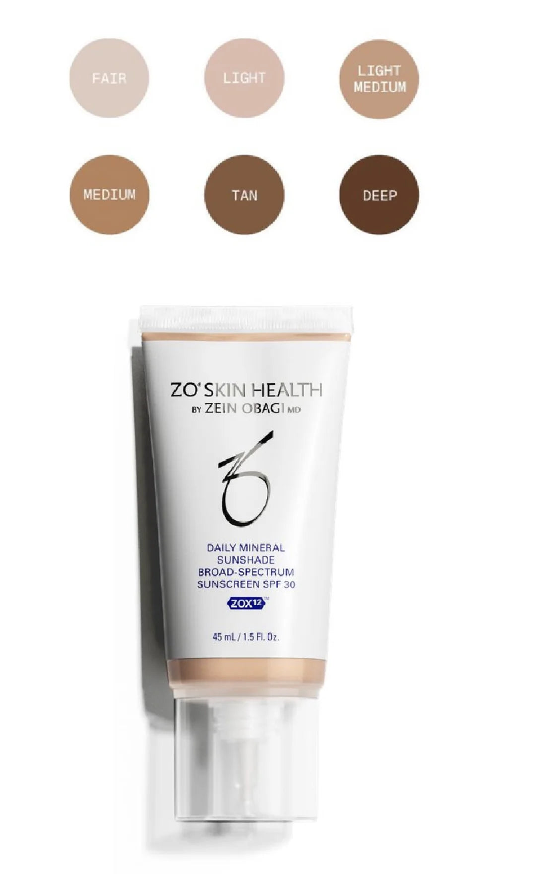 Zo Skin Health - Daily Mineral Sunshade SPF 30