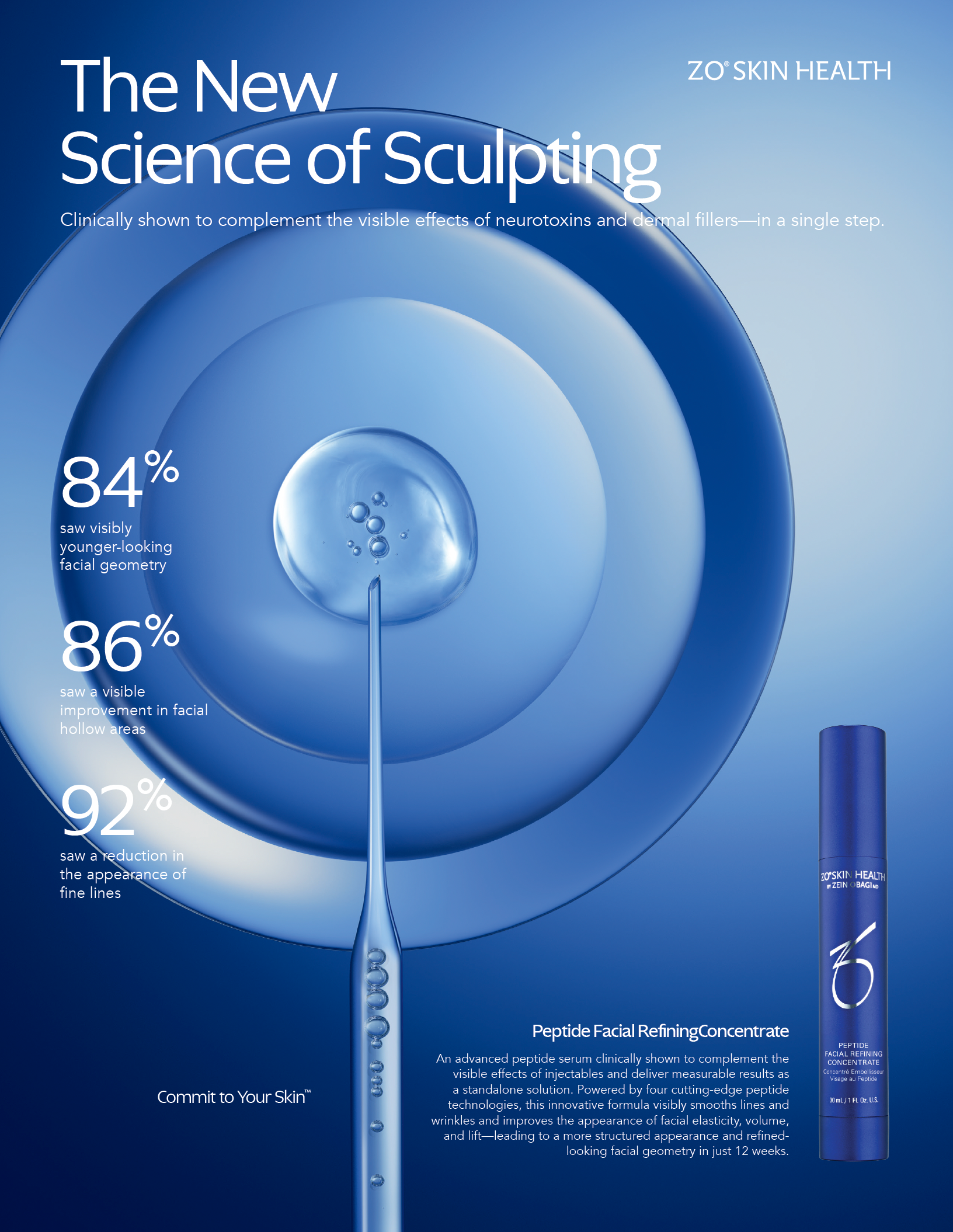 Zo Skin Health - Peptide Facial Refining Concentrate