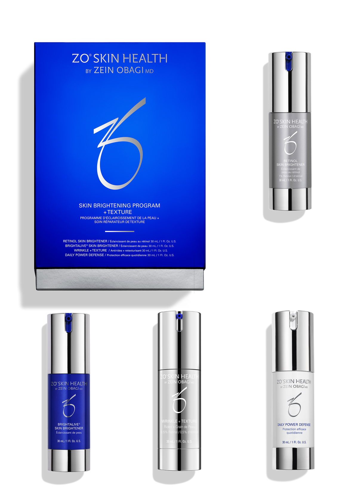 ZO Skin Health Skin Brightening Program + Texture Kit