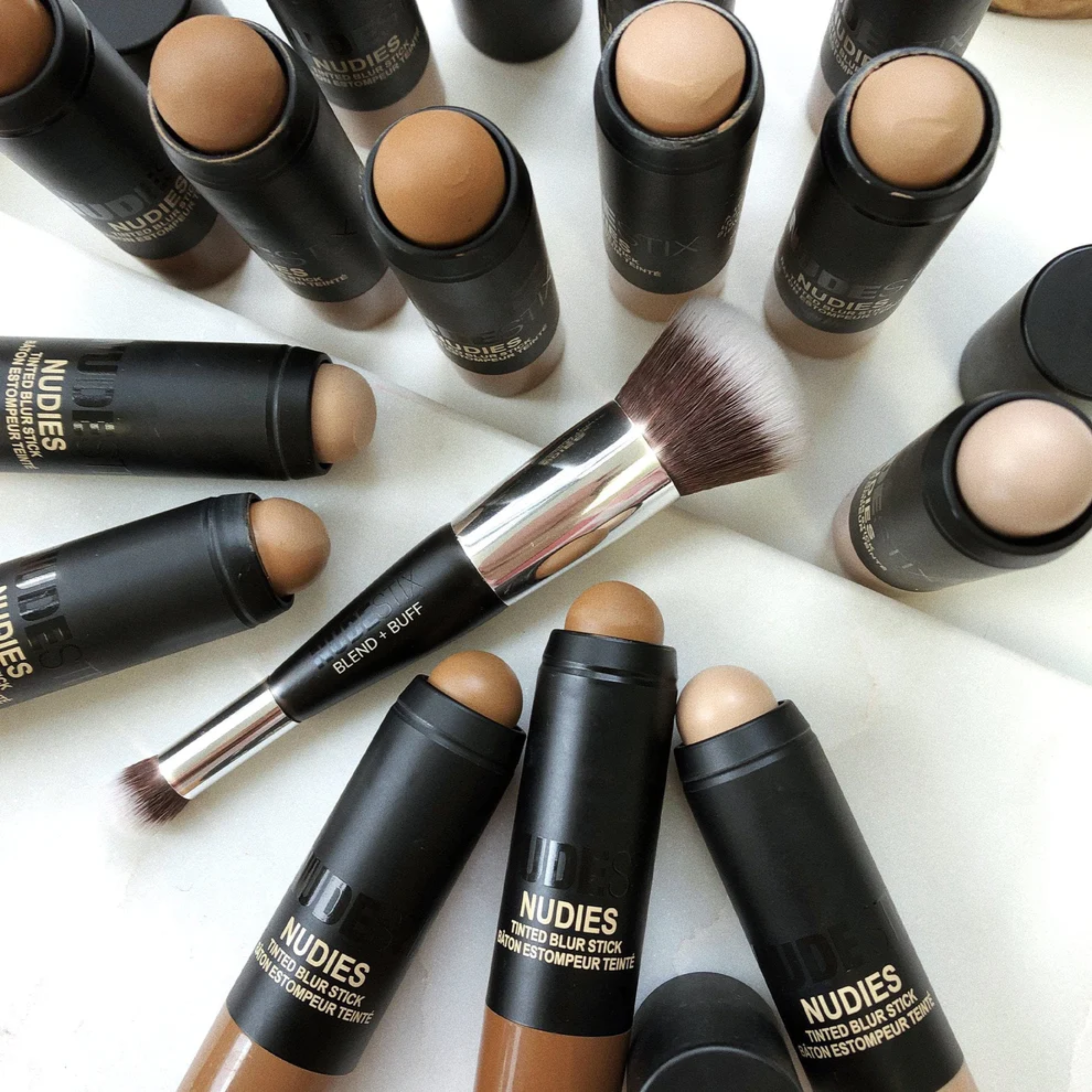 NUDESTIX Blend & Buff kwast