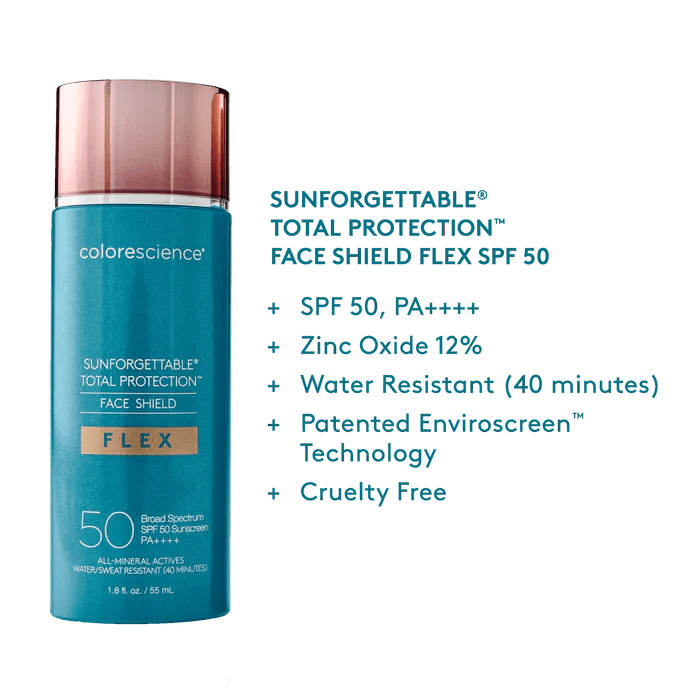 Colorescience - Sunforgettable Total Protection Face Shield Flex SPF 50 DEEP - Skinandcare