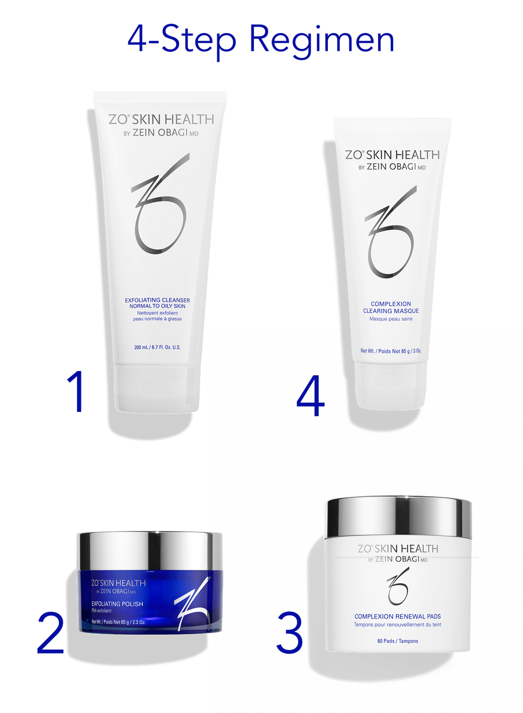 Zo Skin Health - Complexion Clearing Program 4 producten - Skinandcare